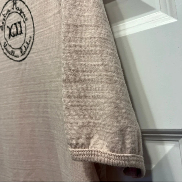 RA-RE Rag Recycle T-shirt Pink With Writing Size Large Art To Wear Men’s Shirt - Picture 5 of 12